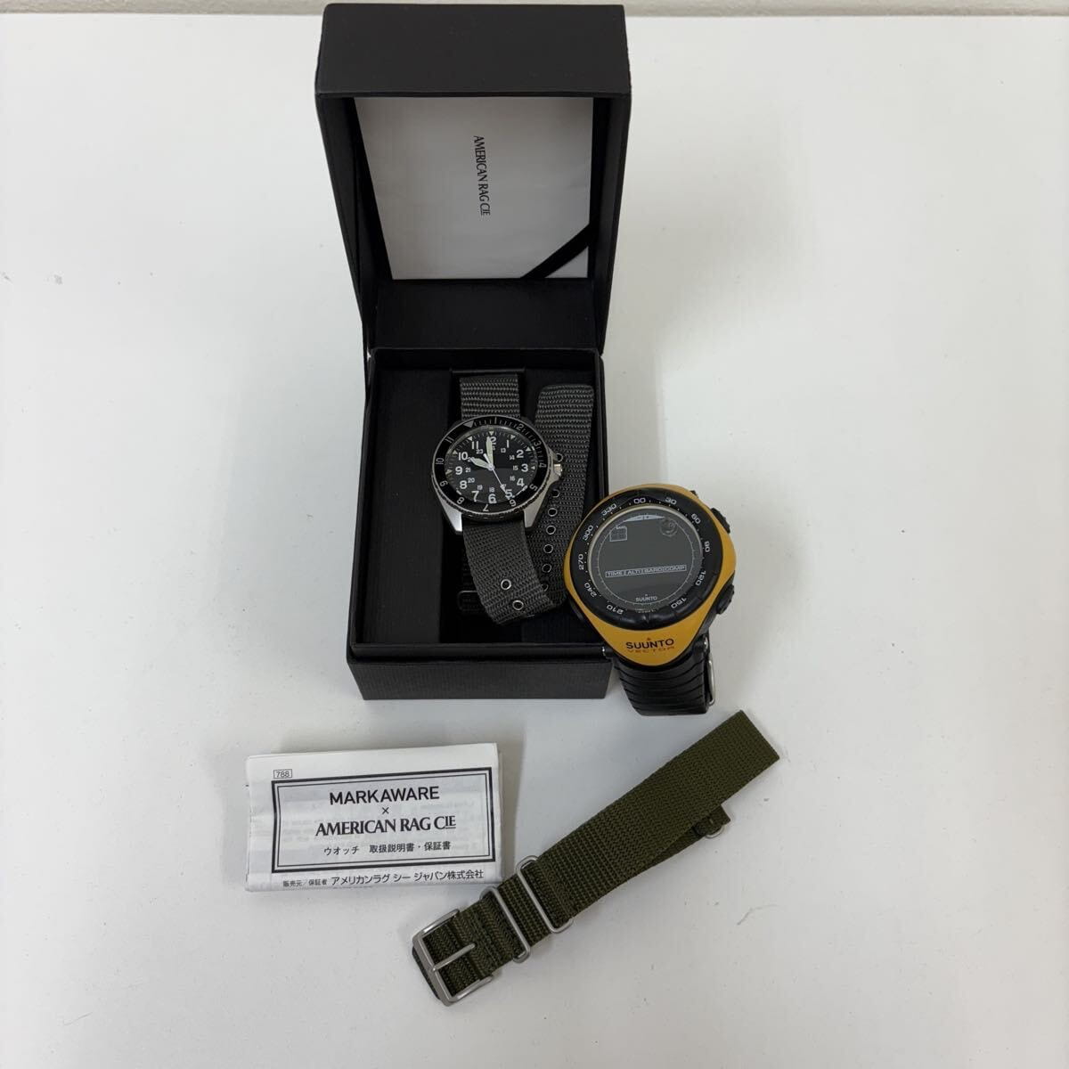 アメリカンラグシー × MARKAWARE スント ベクター 腕時計 2点まとめて_10555円_01-of-03